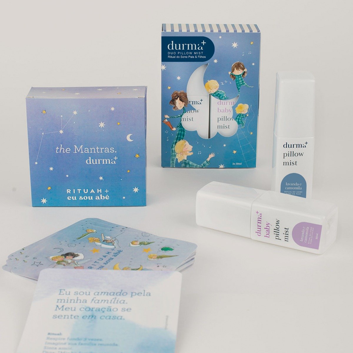 Kit completo Durma+ (Duo Pillow Mist + The Mantras kids) - Imagem 3